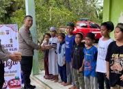 Polsek Seruyan Hilir Santuni Anak Yatim